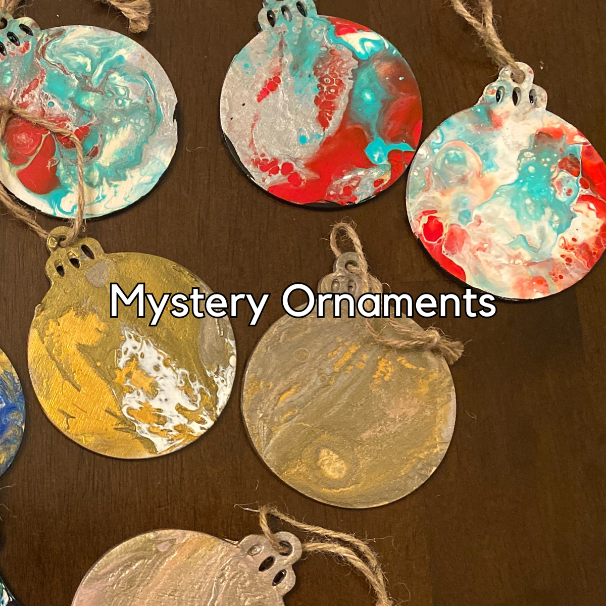 Mystery Hand Painted Ornament