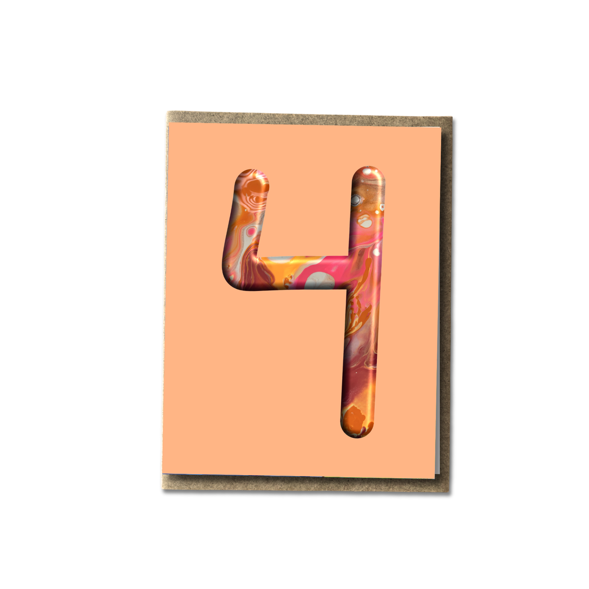 4th Birthday Card