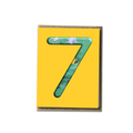7th Birthday Card