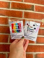 Read Banned Books Magnetic Bookmark – Bookish Protest Bookmark, 3"x2"