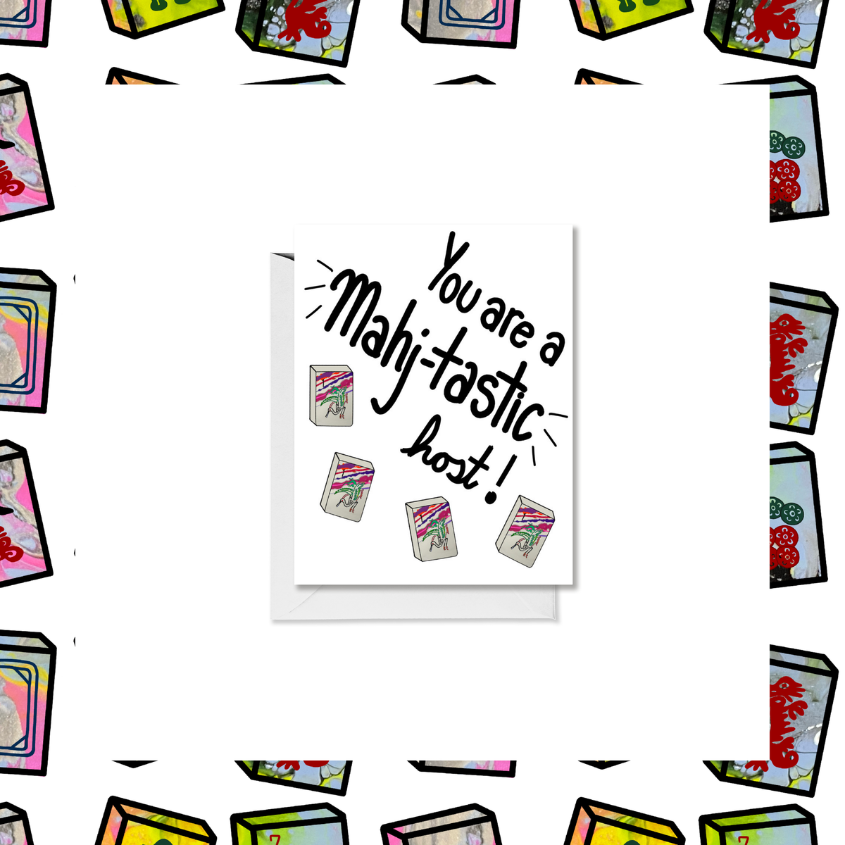 Mahjong Host Card