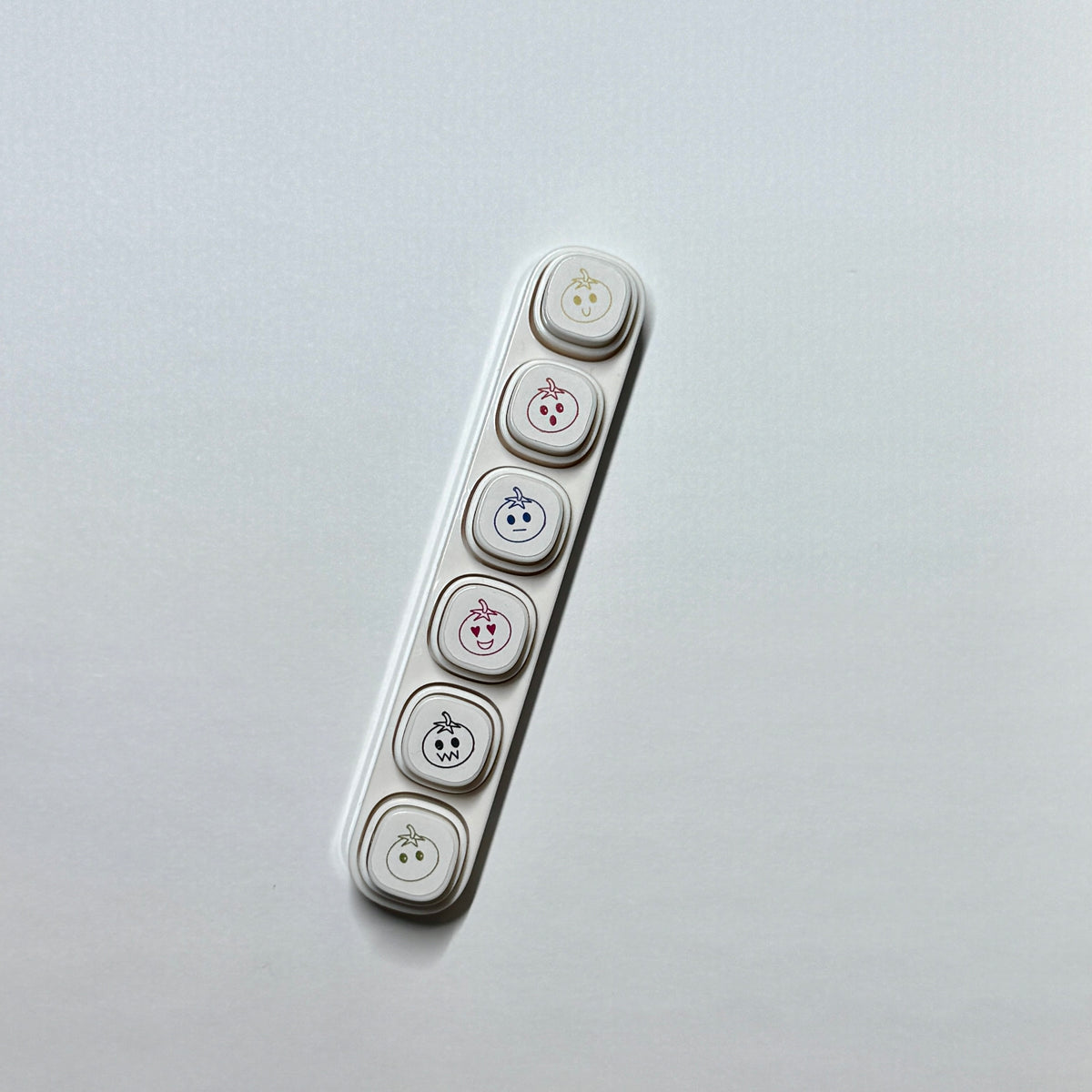 Emotionally Indecisive Tomatoes 6 in 1 Button Stamper