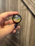 Rainbow You Are Enough Badge Reel