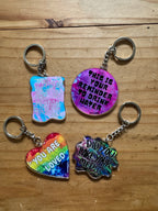 This is Your Reminder to Drink Water Keychain - 100% Recycled Acrylic - 2.5" - Double Sided