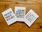 Thank You For Bringing Me Into the World Greeting Card - 4.25"x5.5", A2 - 100% PCW paper