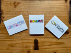 Purple and Yellow Congrats Card - Nonbinary Pride