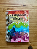 Rainbow Reusable Sticker Book – A5 Pride Sticker Book, 50 Sheets