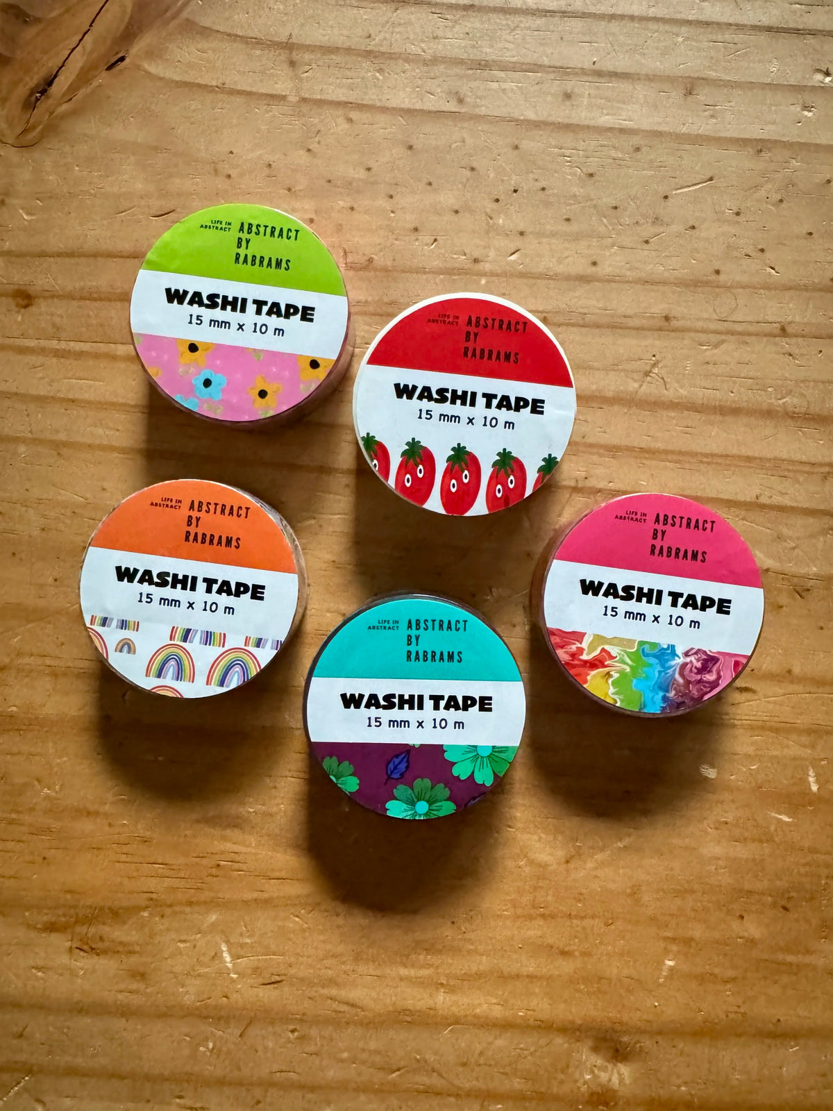 Rainbow Washi Tape