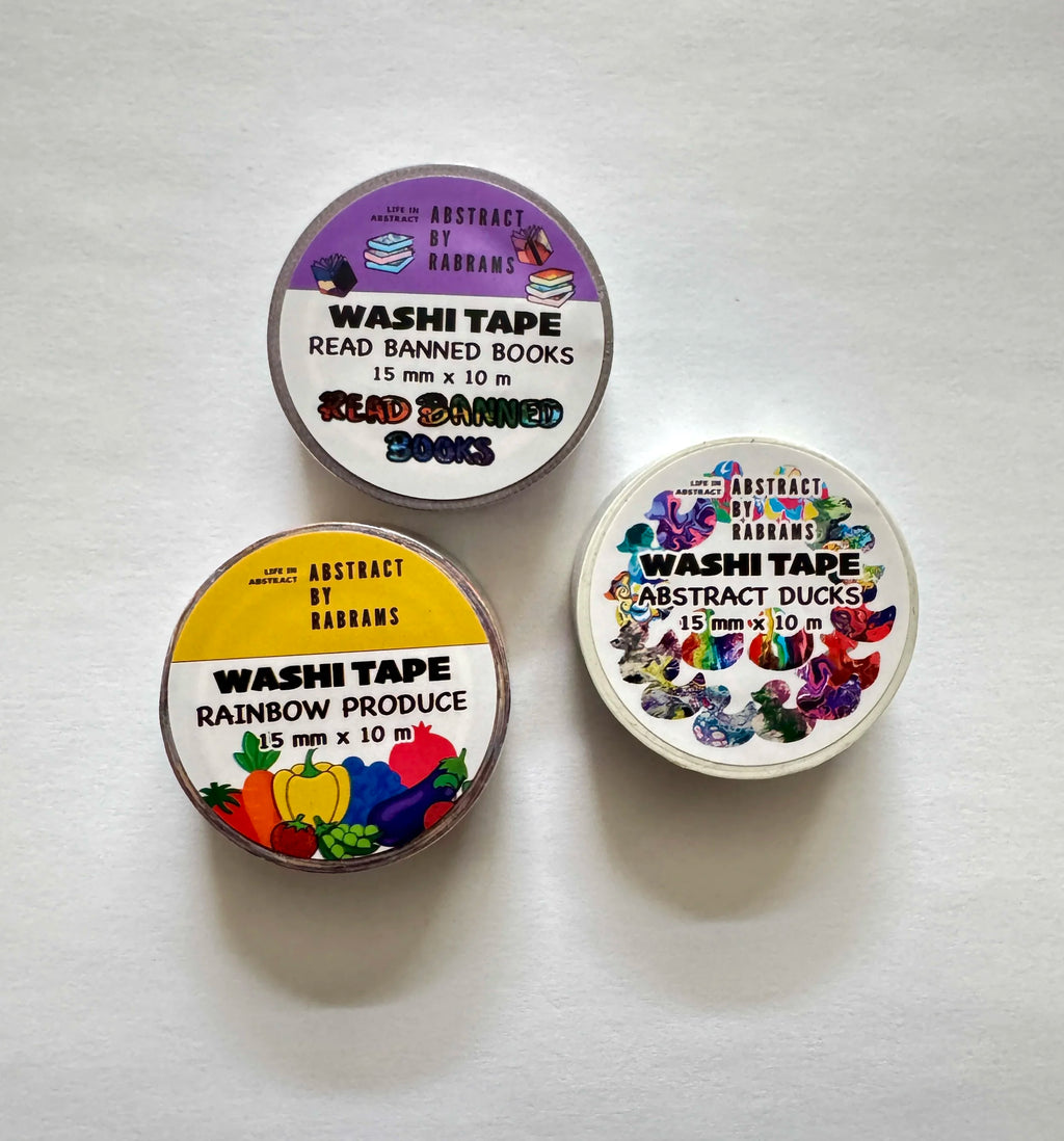 Read Banned Books Washi Tape
