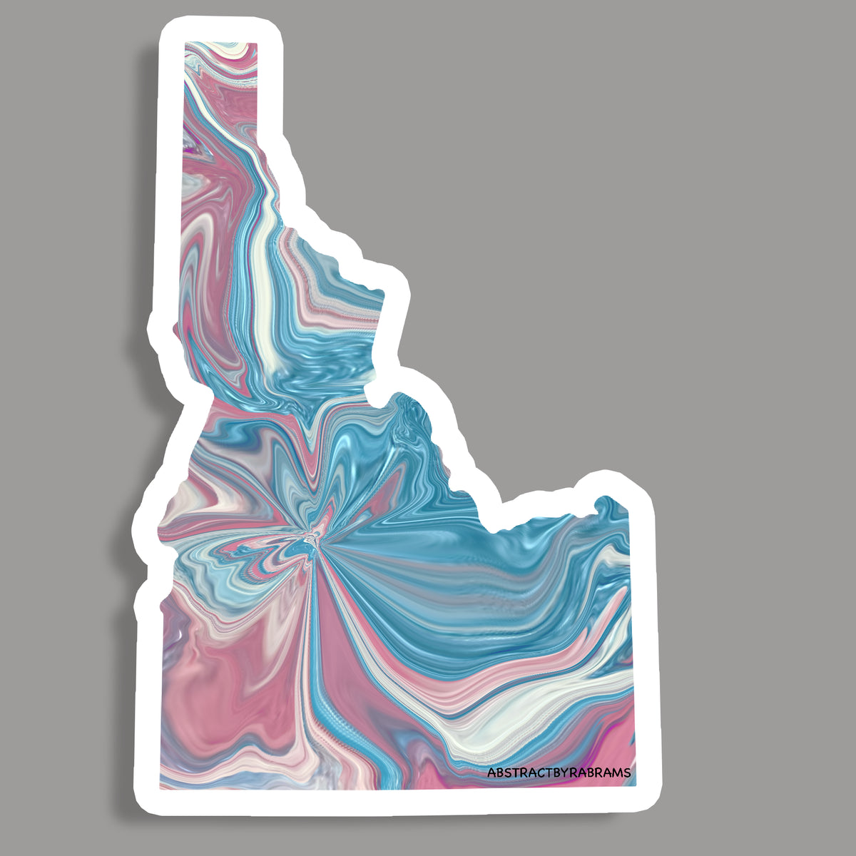 Idaho State Sticker - Vinyl - Waterproof - LGBTQ - Trans