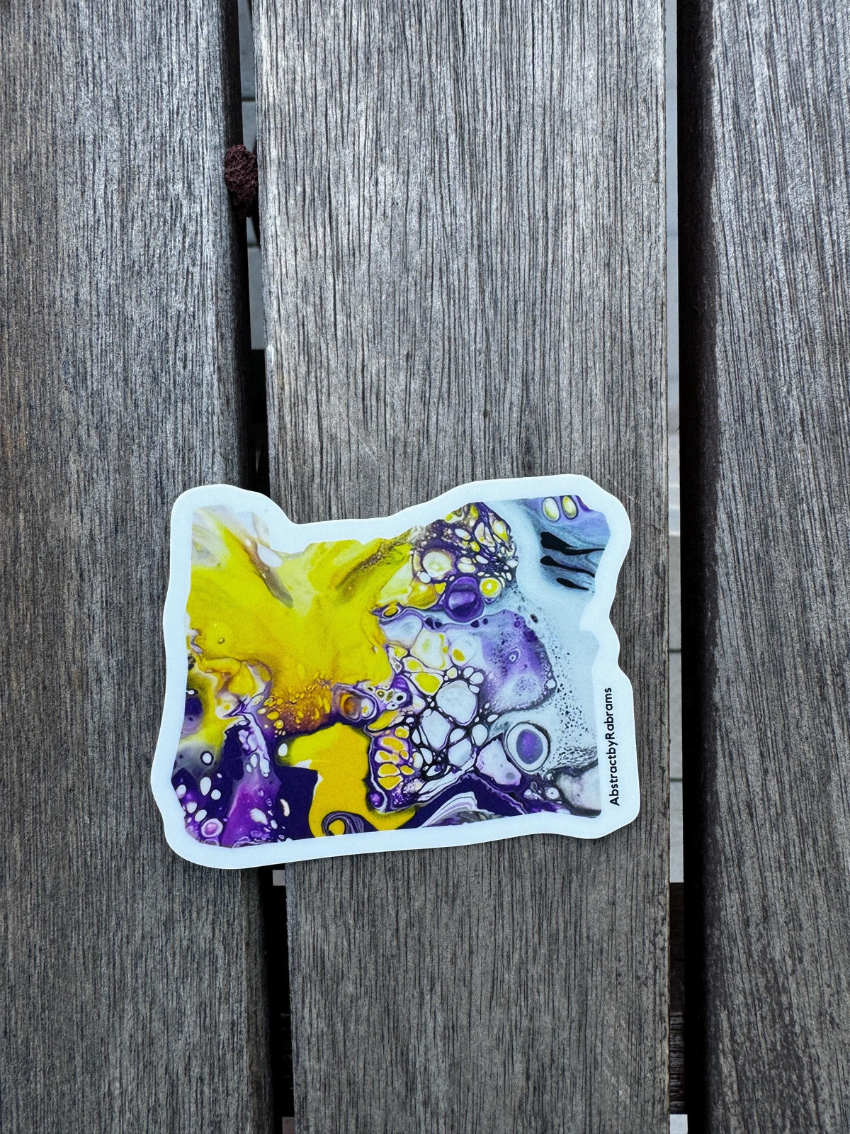 Oregon Sticker - 3” x 2.9" - Vinyl - Weatherproof - Colorful - Oregon State - Rainbow - Non Binary - Trans Pride - LGBTQ+