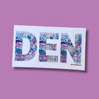 Denver Abbreviation "DEN" Stickers - 3"x1.75" - Vinyl - Weatherproof