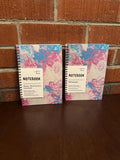 Blue and Pink Soft Touch Cover Spiral Journal -  5.5"x8" - LGBTQ