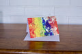 Rainbow Painting Greeting Card - Rainbow - A2