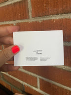 Thank You Enclosure Cards - 2 1/2" x 3 1/2" - Rainbow or Pastel