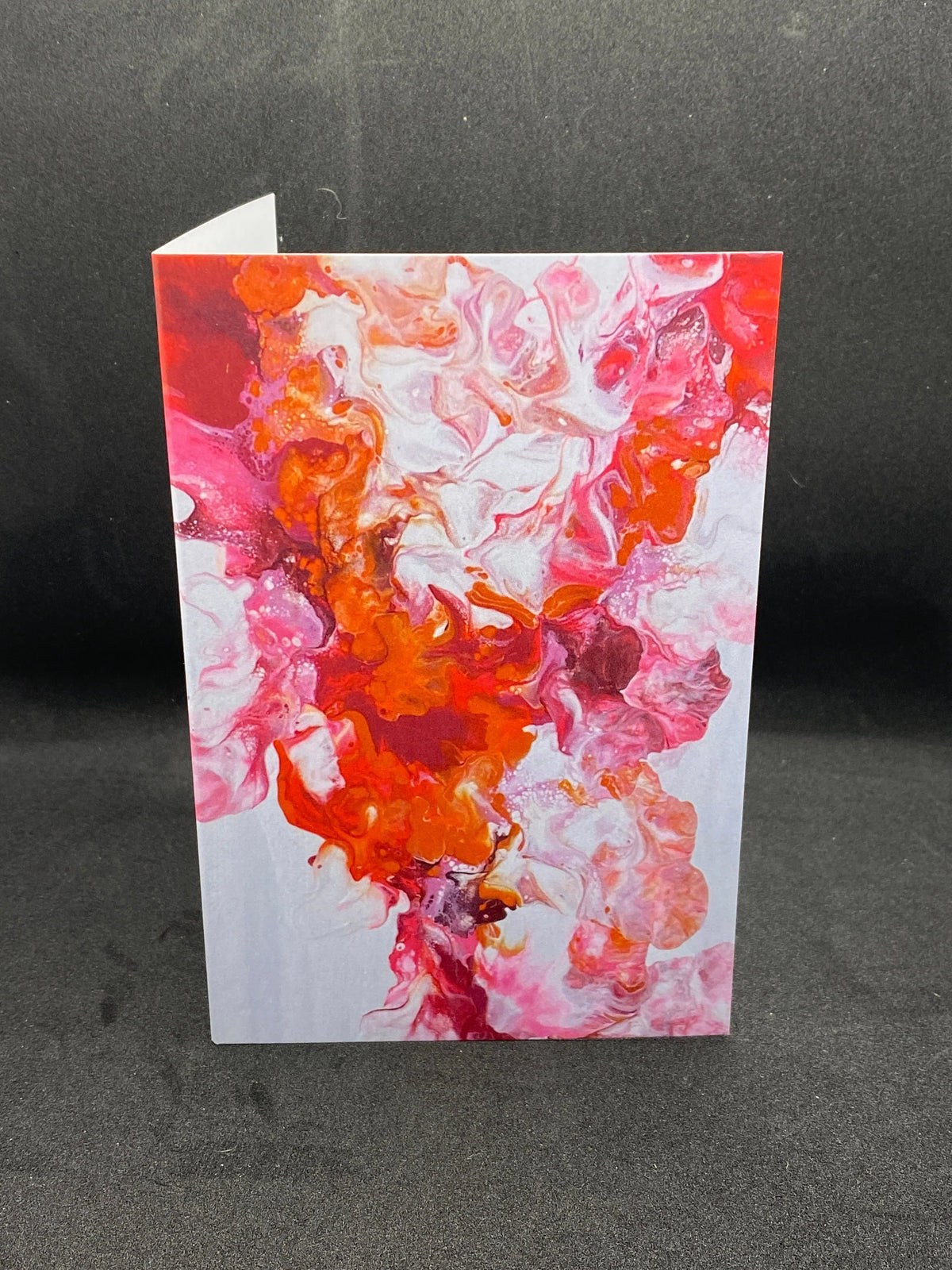 Clearance: Subtle Lesbian Pride Abstract Greeting Card - 4"x6"