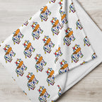 Rainbow Cow Throw Blanket