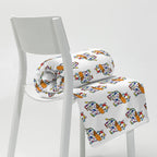 Rainbow Cow Throw Blanket