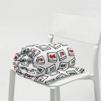Mahjong Tiles Throw Blanket