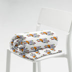 Rainbow Cow Throw Blanket